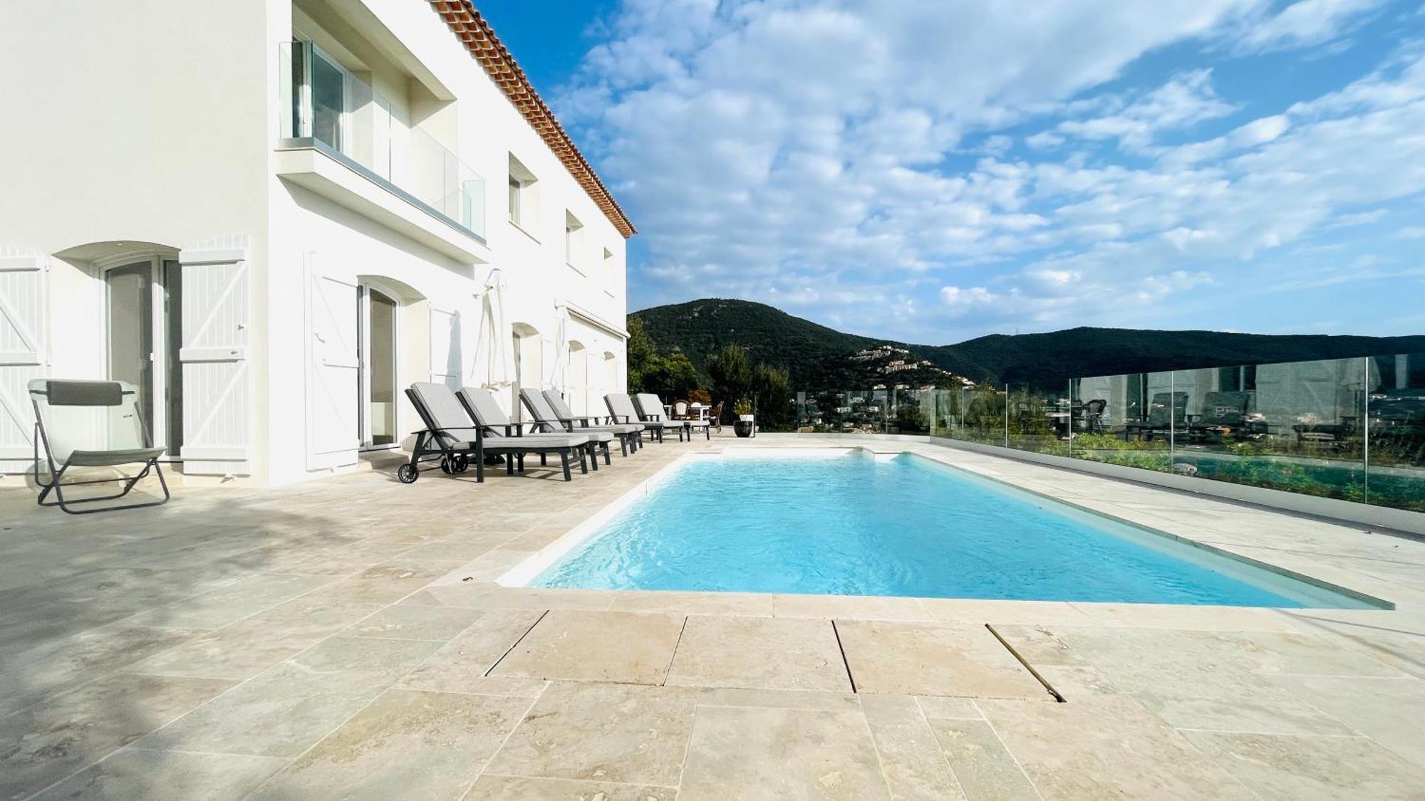 Villa Cacharelle Vue Mer Piscine Cavalaire-sur-Mer Exterior foto